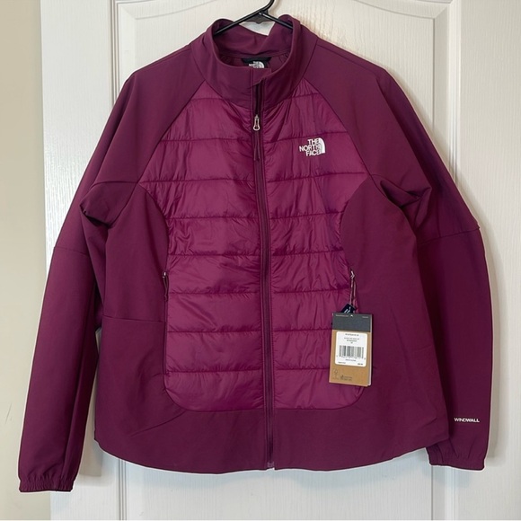The North Face Shelter Cove Hybrid Jacket Boysenberry Size 1X - Picture 7 of 15